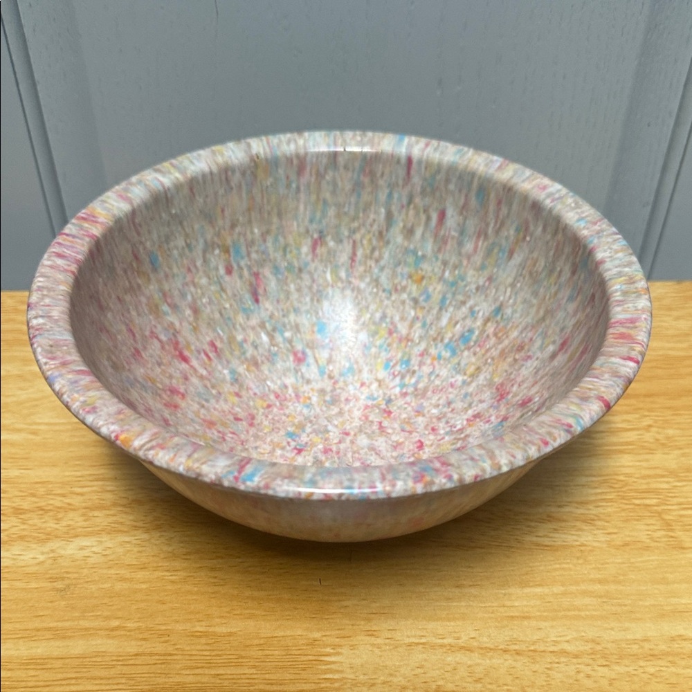 Vintage Brookpark Melmac Confetti Bowl